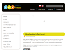 Tablet Screenshot of pov.cz